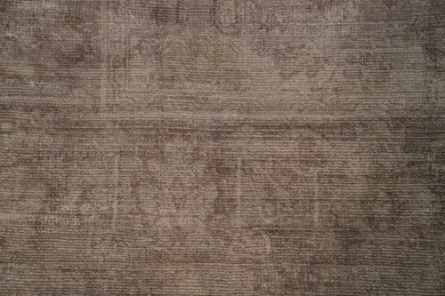 Handmade Transitional Silk Carpet Oushak Turkish Rug 7x10 Ft Living Room Rug - Picture 5 of 14