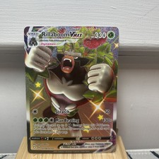 Pokémon TCG Rillaboom VMAX Shining Fates SV106/SV122 Holo Shiny Holo Rare