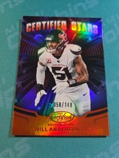 '25 Certified Will Anderson Jr Certified Stars Mirror Orange /149 Houston Texans