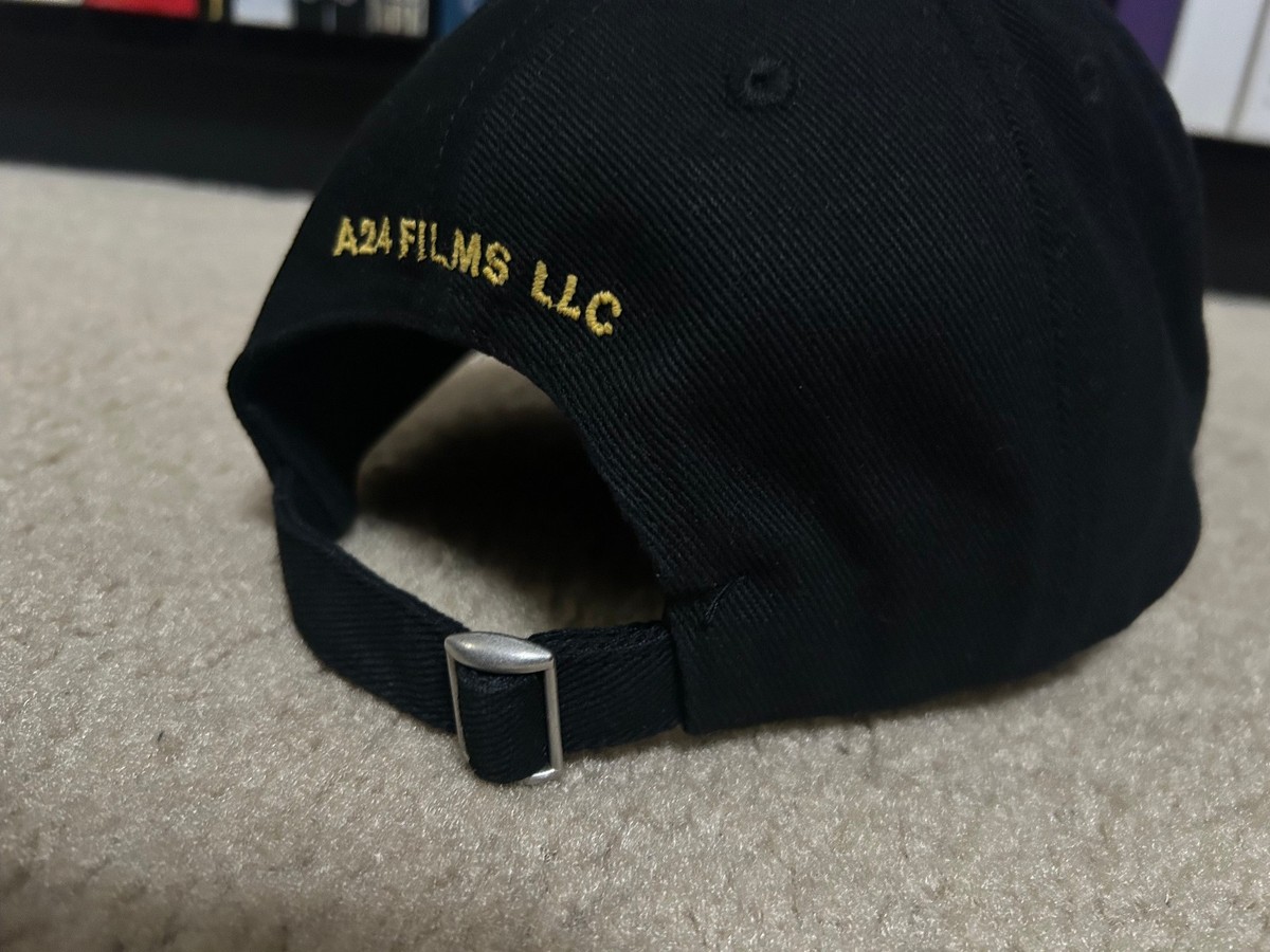 A24 Tri-Logo HAT Black pyramid Trucker Mens A-24 Films Cap | eBay