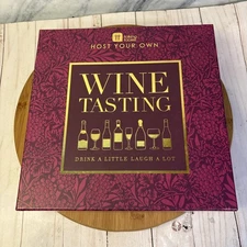 Host Your Own Wine Tasting Kit Party Family Game Night  Birthdays Talking Tables
