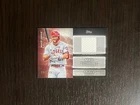 MIKE TROUT 2020 Topps Major League Material Black JERSEY PATCH /199 Card #MLM-MT