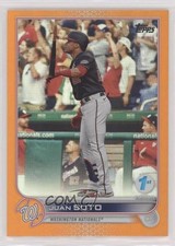 2022 Topps Series 1 1st Edition Orange 25/75 Juan Soto #150 09k3