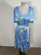 Adrianna Papell Women’s Multicolor Short Sleeve Dress Size 6 Sample Piece