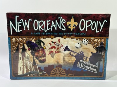 Late for the Sky New Orleans-Opoly Monopoly style Boardgame Brettspiel Neu HI