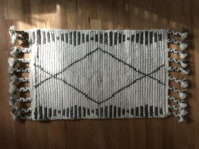 MAGNOLIA HOME TULUM TF-01 Rug 2  X 3  - Ivory & Pebble (Brown)