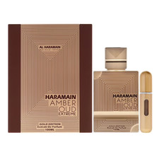 Amber Oud Extreme Gold Ed by Al Haramain 3.4 oz Extrait De Perfum for Unisex NIB