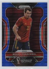 2022 Panini Prizm World Cup Qatar Breakaway Blue 27/49 Mikel Oyarzabal #224 03rx