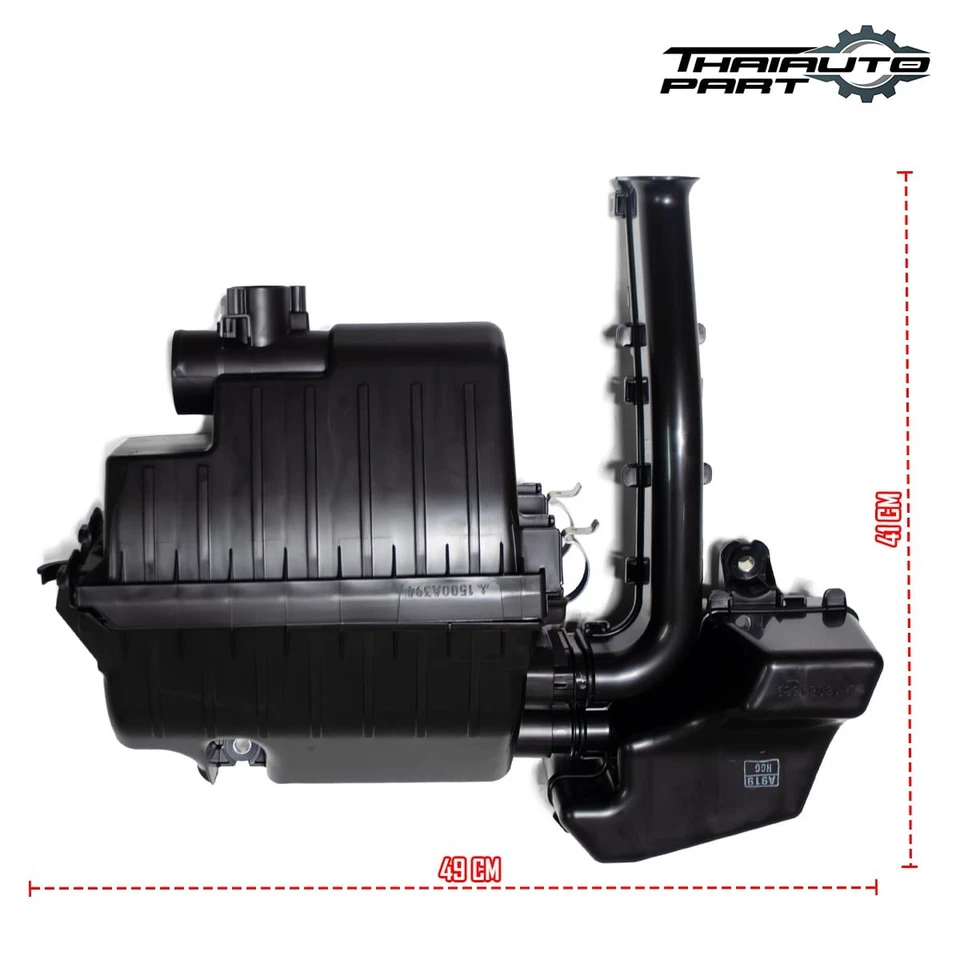 Juego de admisión de filtro de aire de conducto resonador para Mitsubishi Mirage Attrage G4 2012-2016 Foto 2 de 4