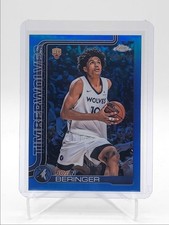JOAN BERINGER 2025-26 TOPPS CHROME ROOKIE BLUE REFRACTOR RC /150 Q5692