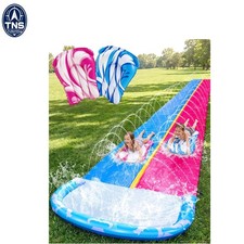 22.5ft Water Slide with Sprinkler for Kids Adults Backyard Summer Outdoor Poo...