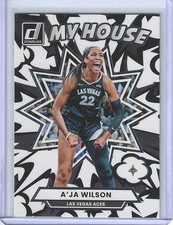 2025 DONRUSS WNBA MY HOUSE #5 A'JA WILSON SP LAS VEGAS ACES