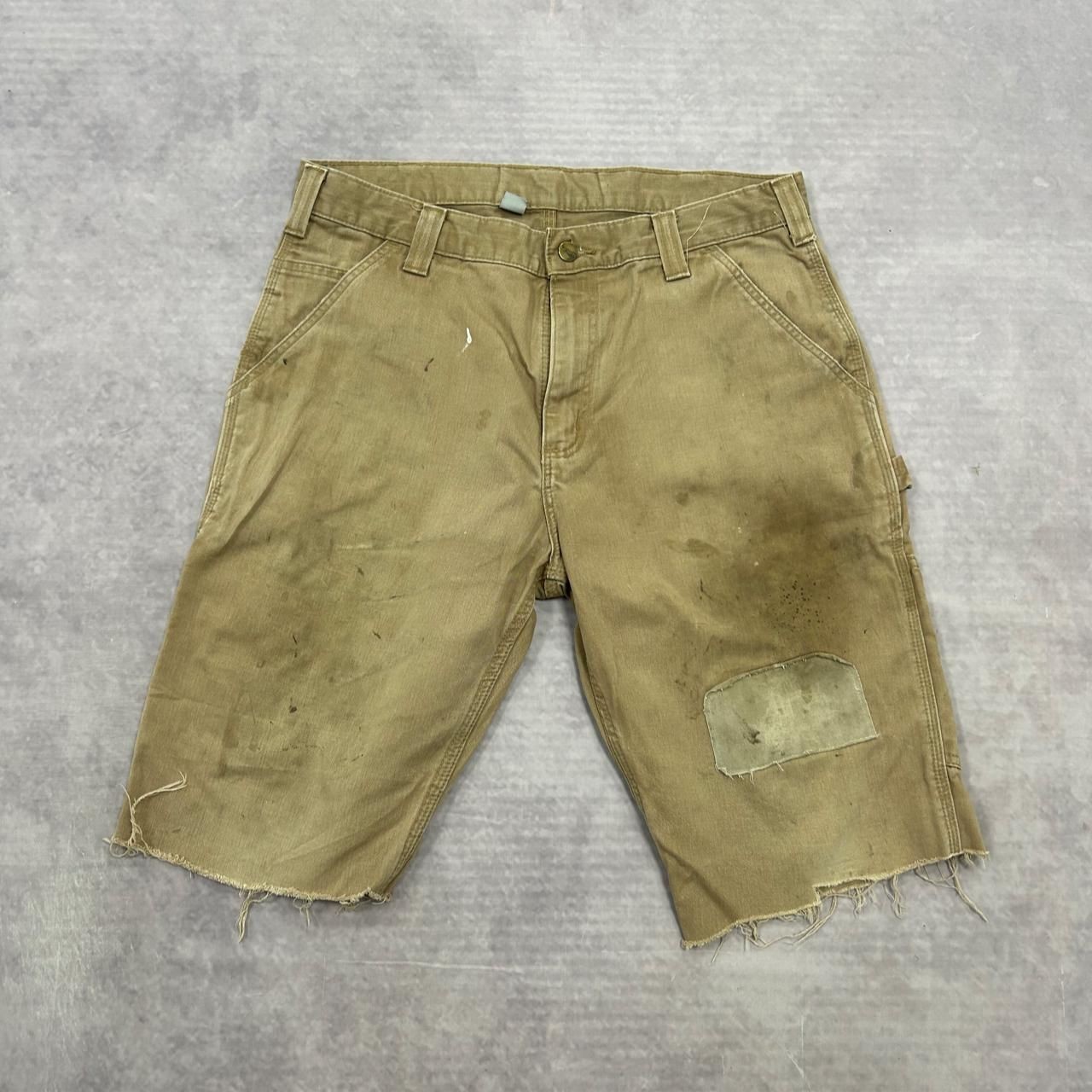 Carhartt Shorts workwear cargo carpenter cut off shorts Men's 34