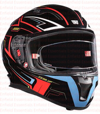 SPEEDX FULL FACE HELMET - BLACK FIT FOR ROYAL ENFIELD ALL MODELS.