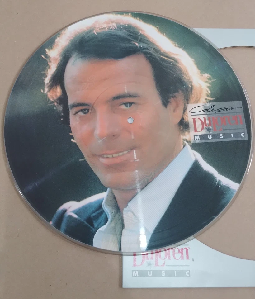JULIO IGLESIAS 1993 Picture Disc RARE & UNIQUE LP BRAZIL Pressing Edition - Image 4 of 4