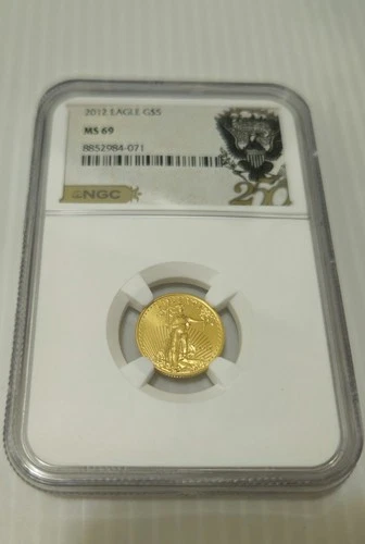 2012 American Gold Eagle 1/10 oz — photo from the most recent tracked eBay sale