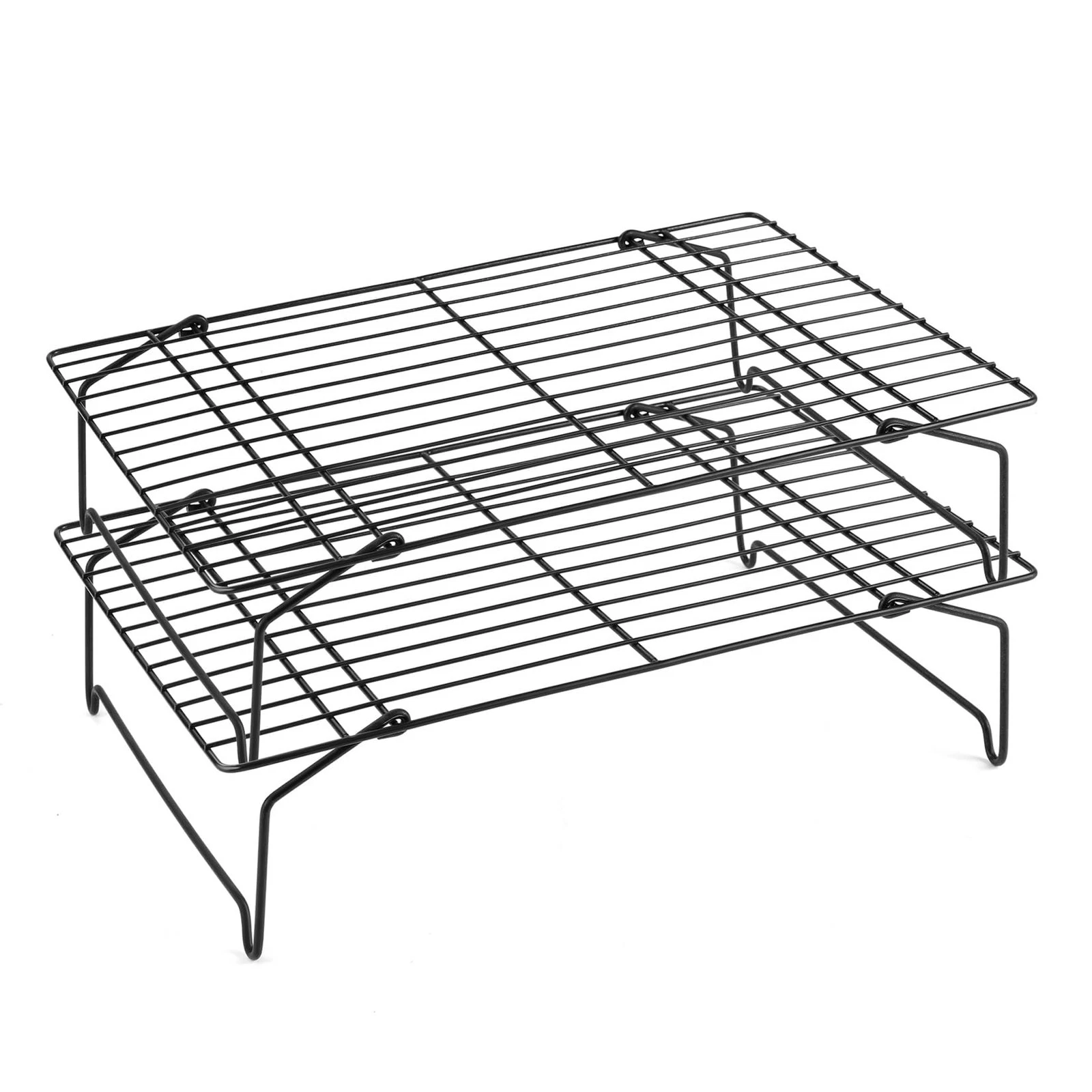 Cooling Rack Set of 2, 2-Tier Stackable Stainless Steel Wire Racks for Baking...
Opens in a new wind