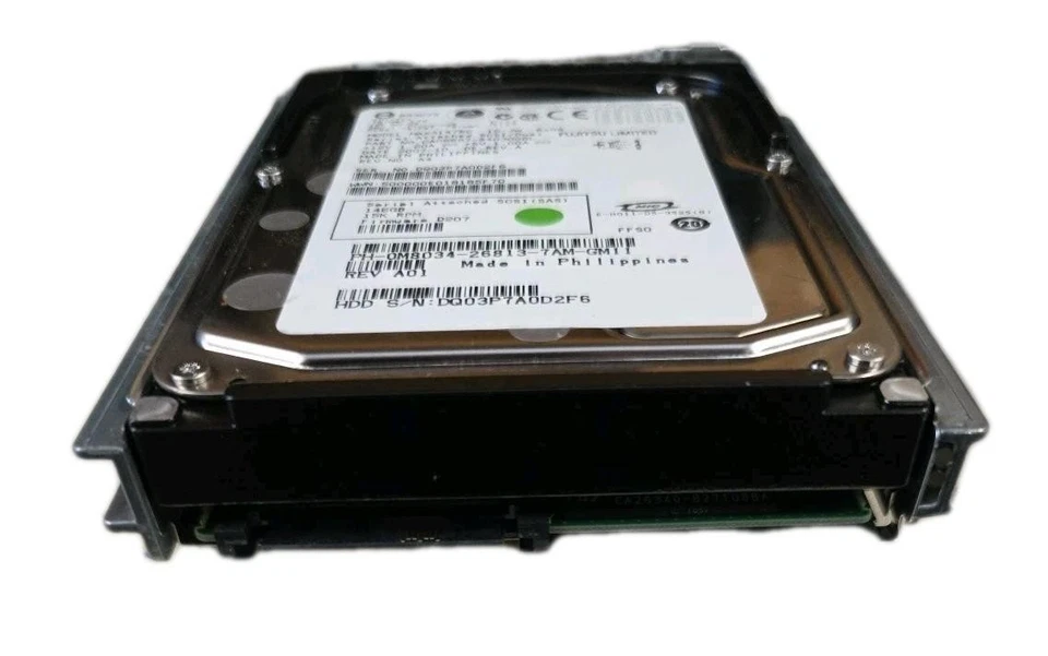 Fujitsu MAX3147RC CA06697-B400300DL 146GB 15K RPM 8MB 3.5" SAS Int HDD W/Caddy - Image 3 of 4