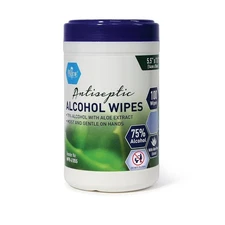 MED PRIDE Alcohol Based Disinfectant Wipes (12 pack) with Aloe Vera
