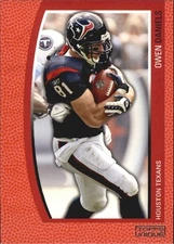 2009 Topps Unique Red #13 Owen Daniels /799 - FB