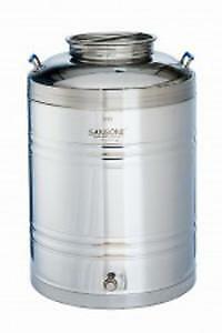 Transport Kanne Behälter Fass Edelstahl- NSF 316-Fermenter Gärset Wein Alkohol - Bild 52 von 57