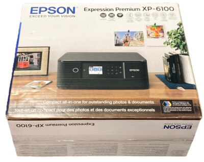 Epson Expression Premium Wireless Color Photo Printer w/ Scanner NEW #4169