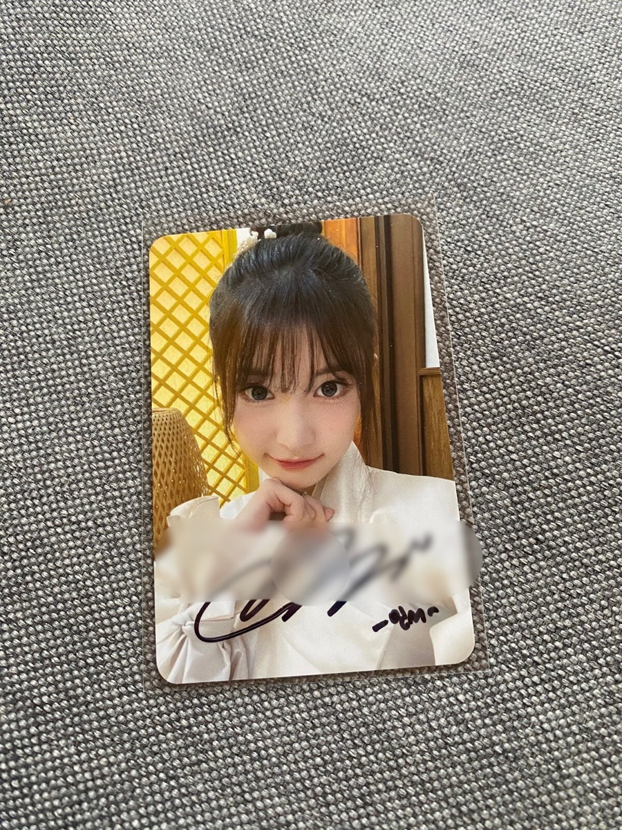 woo!ah! UNFRAMED MAKESTAR サイン ミンソ KPOP WOOAH 2ND MINI ALBUM UNFRAMED autographed MINSEO HANBOK