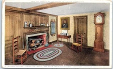 Postcard - Bar Room, Munroe Tavern - Lexington, Massachusetts