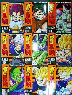 Dragon Ball Z: The Complete Uncut Series Season 1-9 (DVD