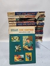1962 Popular Mechanics Home Handyman Illustrated Encyclopedia Guide Incomplete 