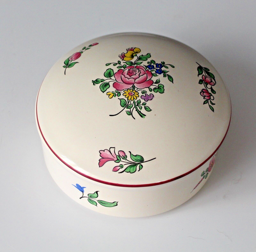 GRANDE VERSEUSE CHOCOLATIERE FAIENCE SCEAUX LUNEVILLE EST HT.35CM