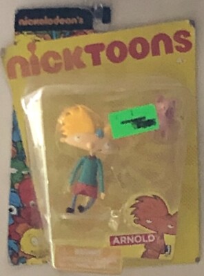 Nickeodeon Figure Hey ARNOLD w / Abner the Pig Sealed NIB NIP Nick Toons 2012
