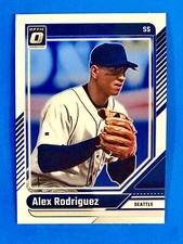 2024 Panini Donruss Optic Baseball Alex Rodriguez #6 Seattle Mariners