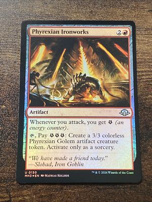 Phyrexian Ironworks 0130 Foil MH3 Modern Horizons 3 MTG Magic S1063*
