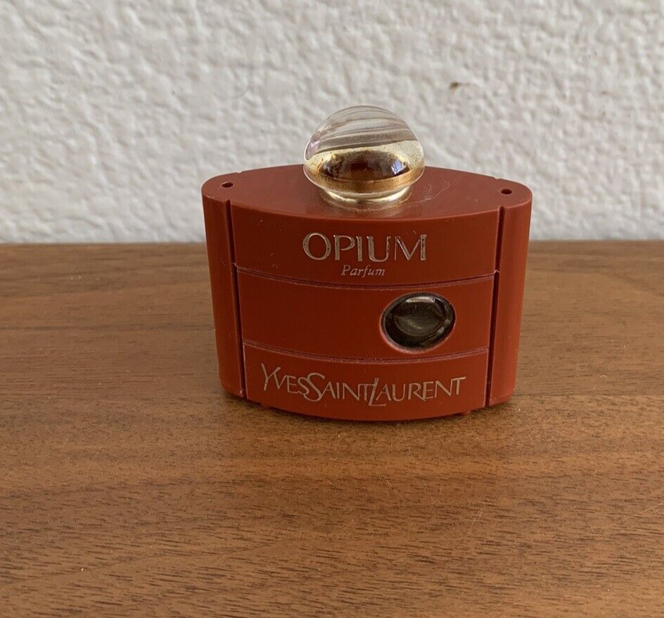 Vintage Yves Saint Laurent YSL Opium Perfume Bottle No Tassel 7.5