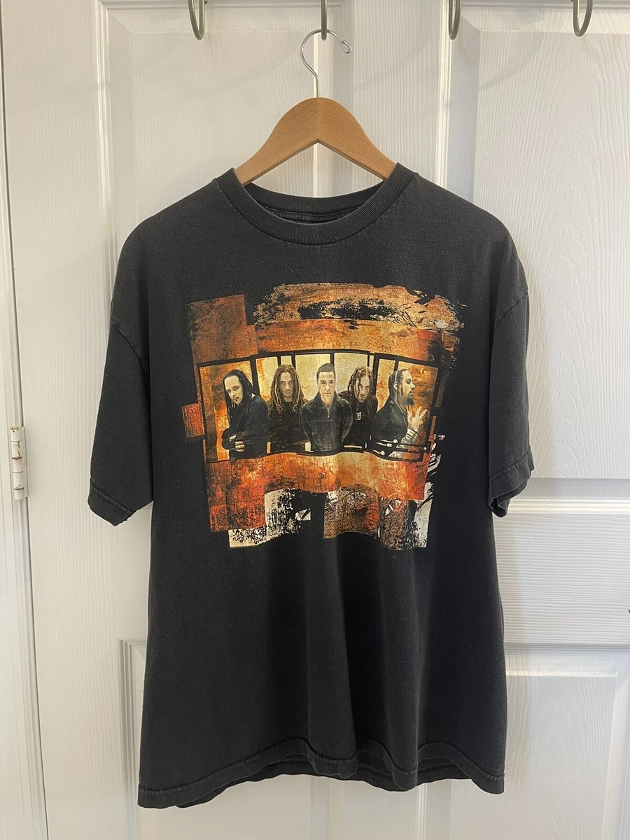 Vintage 2002 Korn Band T-Shirt sz XL Licensed To Giant AAA Tag