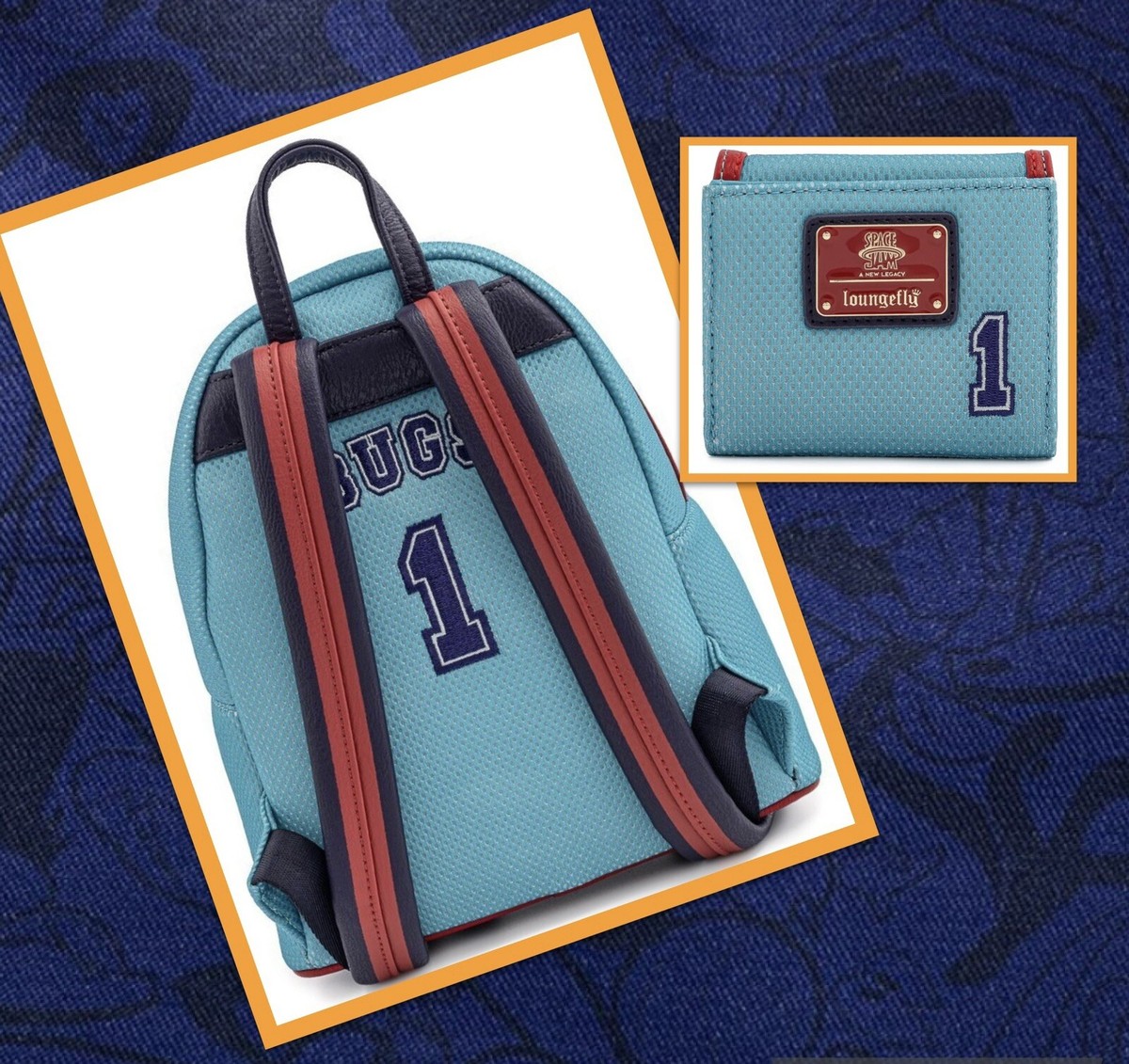 Loungefly Space Jam Tune Squad Bugs Mini Backpack Amazon.com: Loungefly Space Jam Tune Squad Bugs Womens  main image 2