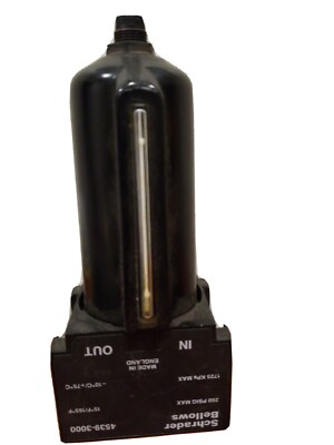 PARKER 4539-3000 MODULAR STANDARD FILTER Main Drain L Conn Metal Bowl