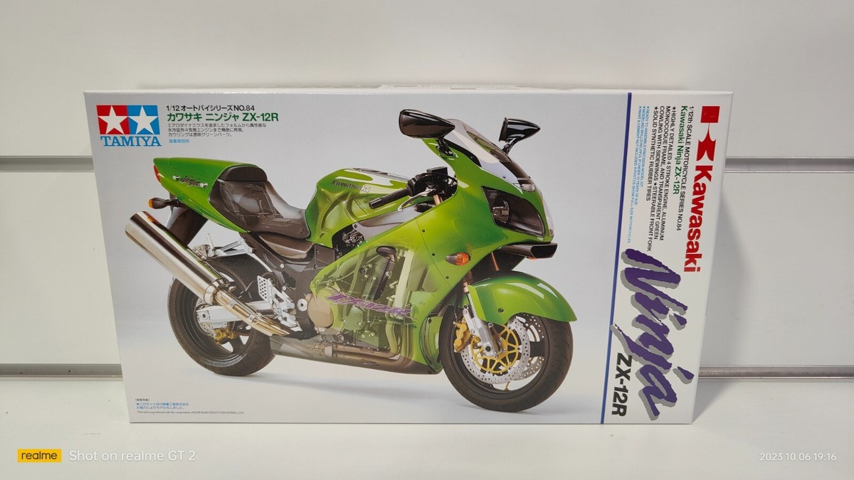 オートバイ・バイク TAMIYA 1/12 MOTORCYCLE SERIES NO.42 Master of None Builds, Kawasaki Ninja ZX-12R 1/12 Scale