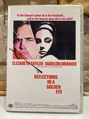 REFLECTIONS IN A GOLDEN EYE: ELIZABETH TAYLOR MARLON BRANDON WIDESCREEN USED DVD