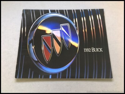 1992 Buick Sales Brochure - Park Avenue Century LeSabre Roadmaster Estate Regal