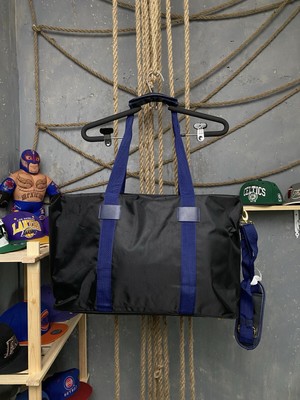 Versace Parfums Black & Blue Weekend Travel Duffle Bag 