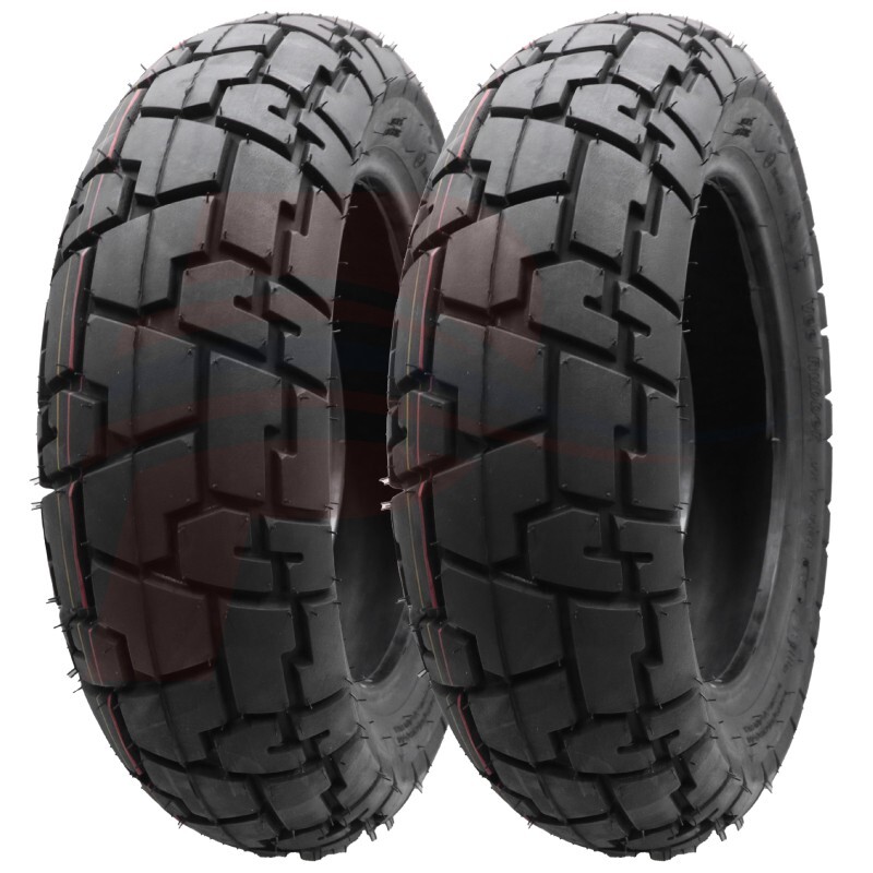 VEE RUBBER Tire Set 120/80-12+130/80-12 T/L VRM133 For GROM125