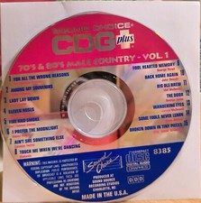 SC8385 COUNTRY SOUND CHOICE KARAOKE CDGS LOT CHAR