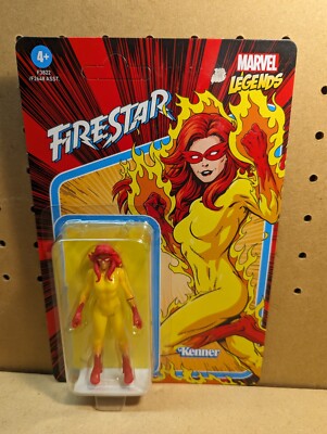 Figurine Marvel Legends Retro Collection – Firestar (Kenner Style) – Hasbro