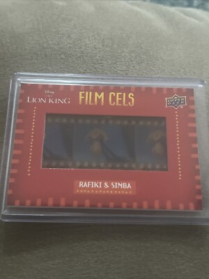 2020 Upper Deck Disney Lion King Film Cels Simba #F-5 Rafiki