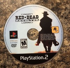 Red Dead Revolver PS2 PlayStation 2 Video Game Black Label Disc Only