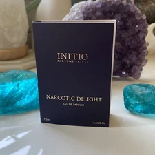 Initio Narcotic Delight Eau de Parfum spray sample vial .05oz/ 1.5 ml.  New!