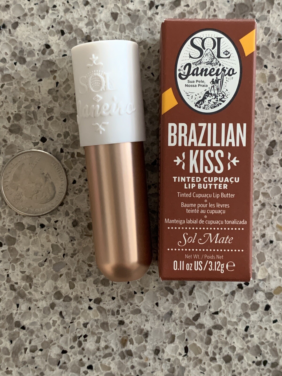 BNIB SOL DE JANEIRO Brazilian Kiss Tinted Lip Butter In Sol Mate; Full Sz .11oz eBay