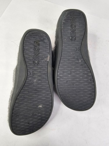 Vionic Jackie Light Gray Quilted Flannel Slipper Shoes Women's 6 Slip On - Picture 7 of 12